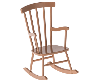 Maileg, Rocking chair, Mouse - Dark Powder