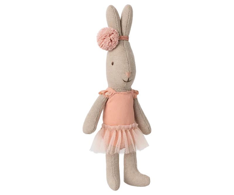 Maileg Rabbit Micro - Ballet suit and skirt rose