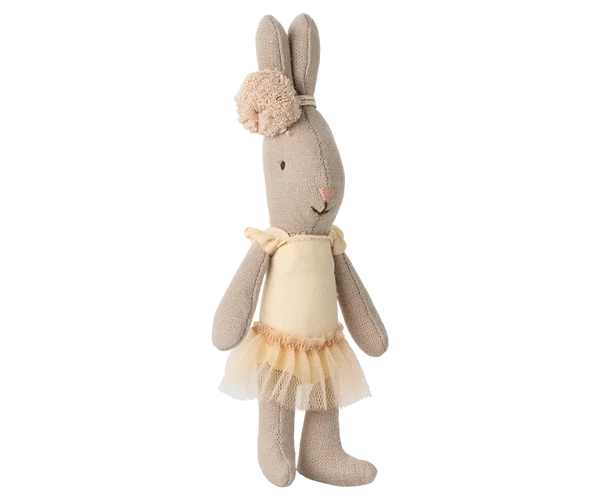 Maileg Micro Rabbit - In Cream Ballet suit and skirt