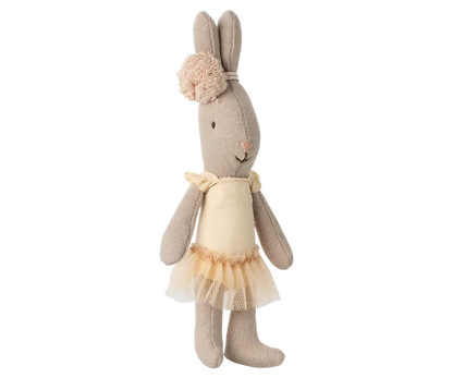 Maileg Micro Rabbit - In Cream Ballet suit and skirt