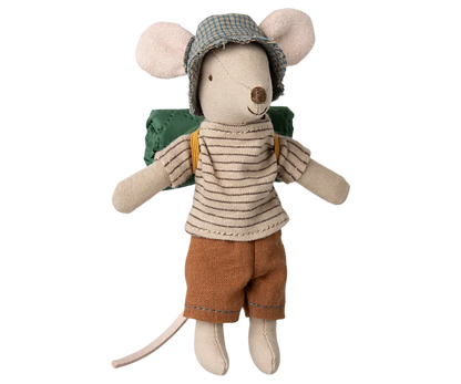 Maileg, Hiker Mouse, Big Brother - Thin Stripes