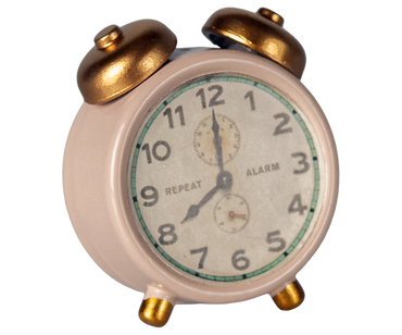 Maileg Alarm Clock, Mouse, Powder