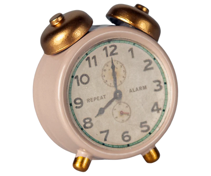 Maileg Alarm Clock, Mouse, Powder