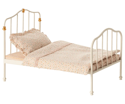 Maileg Vintage bed Mouse - Off White