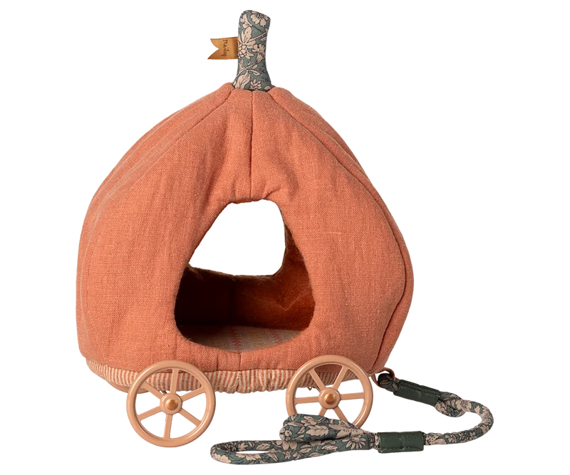 Maileg Pumpkin Carriage Mouse