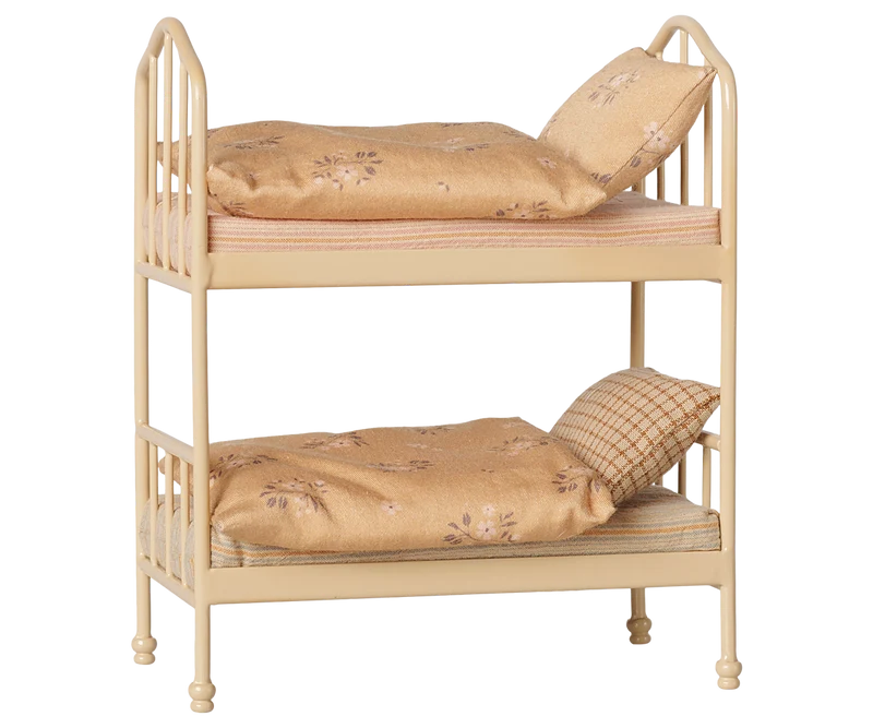 Maileg Bunk bed, Mouse - Wheat