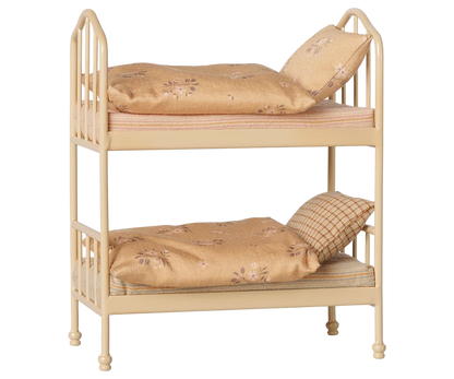 Maileg Bunk bed, Mouse - Wheat