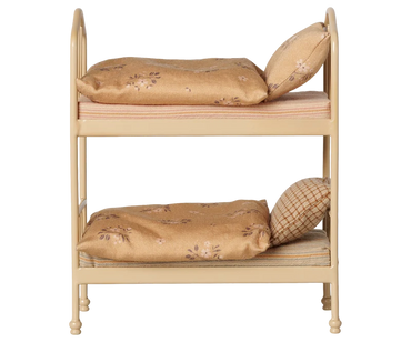 Maileg Bunk bed, Mouse - Wheat