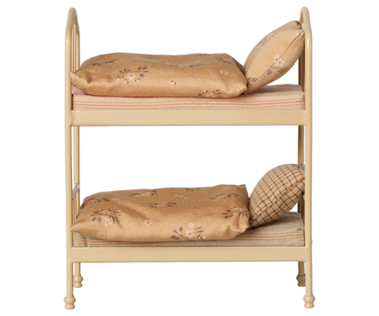 Maileg Bunk bed, Mouse - Wheat