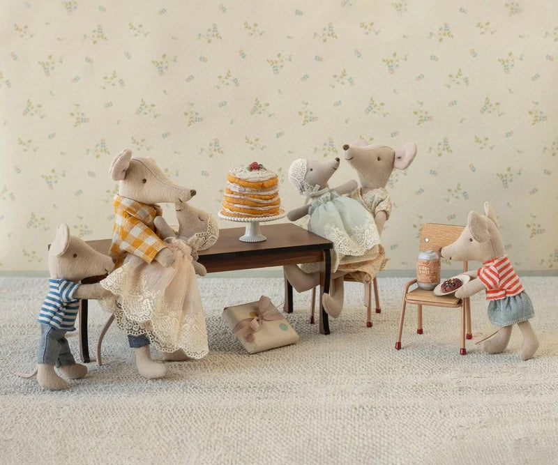 Maileg Long Dining Table Mouse