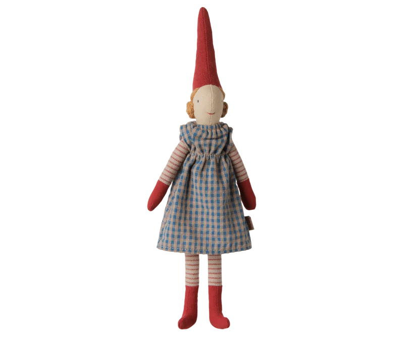 Maileg Pixy, Size 1 - Girl - Blue dress