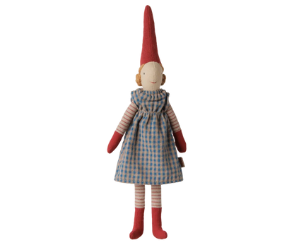 Maileg Pixy, Size 1 - Girl - Blue dress