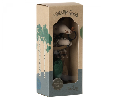 Maileg Wildlife guide Mouse