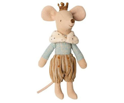 Maileg, Prince mouse, big brother light blue top