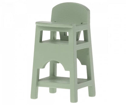 Maileg High chair, Mouse - Mint